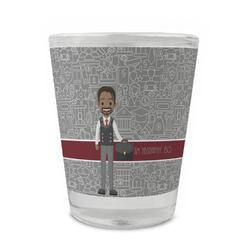 Lawyer / Attorney Avatar Glass Shot Glass - 1.5 oz - Set of 4 (Personalized)