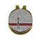Lawyer / Attorney Avatar Golf Ball Marker - Hat Clip - Gold
