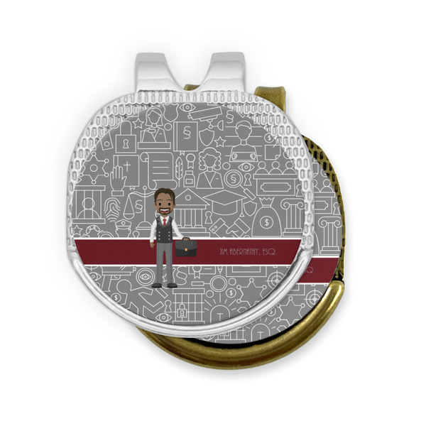 Lawyer / Attorney Avatar Golf Ball Marker Hat Clip - PARENT/MAIN