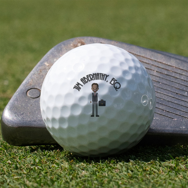 Lawyer / Attorney Avatar Golf Ball - Non-Branded - Club