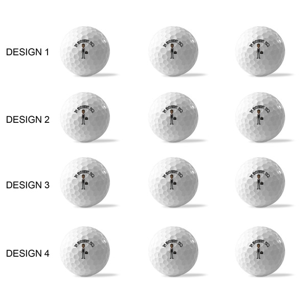 Lawyer / Attorney Avatar Golf Balls - Generic - Set of 12 - APPROVAL
