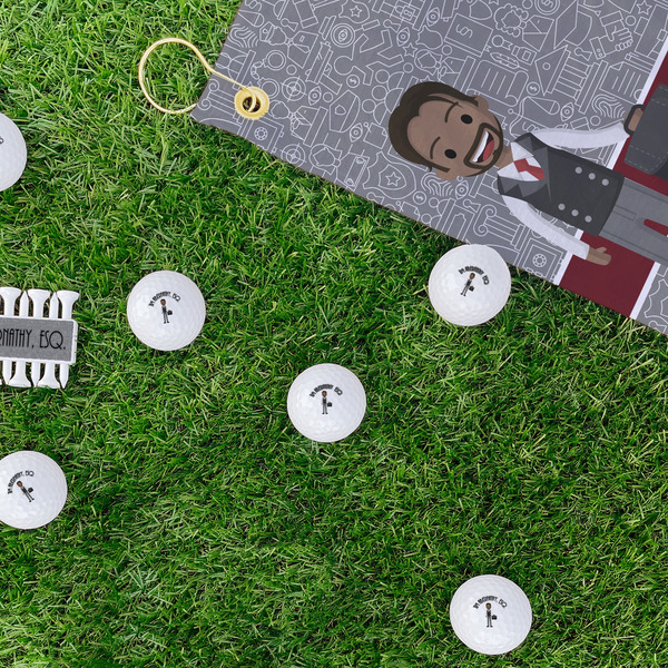 Lawyer / Attorney Avatar Golf Balls - Generic - Set of 12 - LIFESTYLE