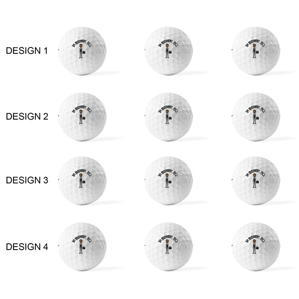 Lawyer / Attorney Avatar Golf Balls - Titleist - Set of 12 - APPROVAL