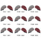 Lawyer / Attorney Avatar Golf Club Covers - APPROVAL (set of 9)