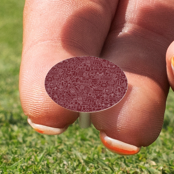 Lawyer / Attorney Avatar Golf Tees & Ball Markers Set - Marker