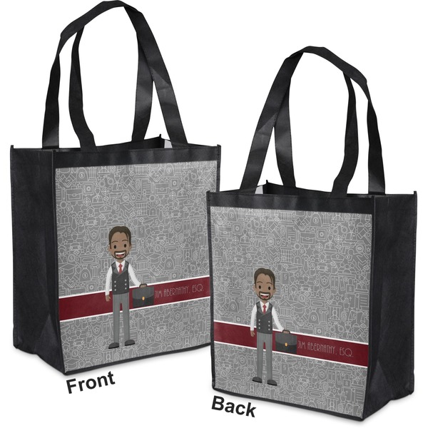 Lawyer / Attorney Avatar Grocery Bag - Apvl