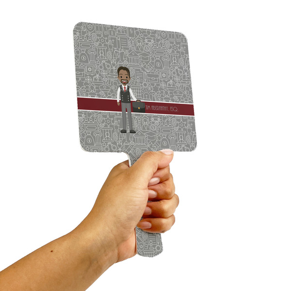 Lawyer / Attorney Avatar Hand Mirrors - Alt View