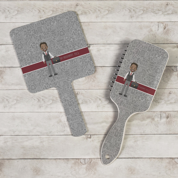 Lawyer / Attorney Avatar Hand Mirrors - In Context