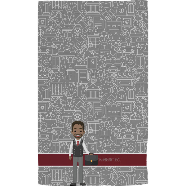 Lawyer / Attorney Avatar Hand Towel (Personalized) Full
