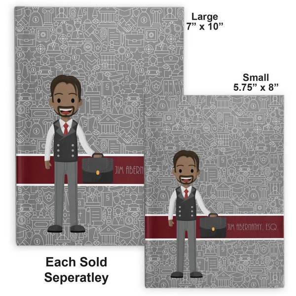 Lawyer / Attorney Avatar Hard Cover Journal - Compare