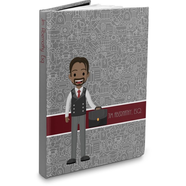 Custom Lawyer / Attorney Avatar Hardbound Journal - 7.25" x 10" (Personalized)