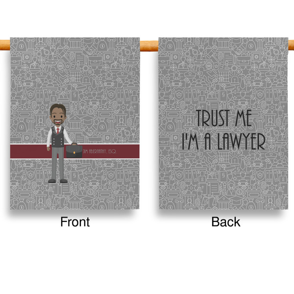 Lawyer / Attorney Avatar House Flags - Double Sided - APPROVAL