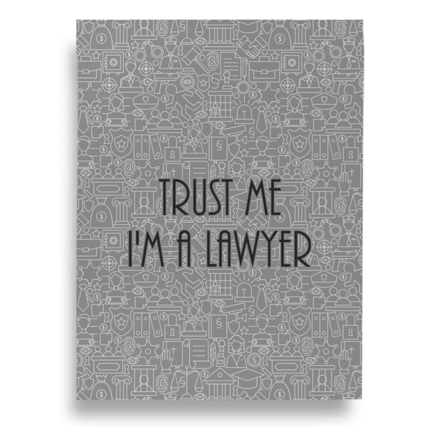 Lawyer / Attorney Avatar House Flags - Double Sided - BACK