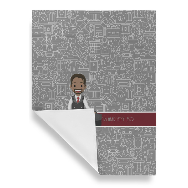 Lawyer / Attorney Avatar House Flags - Single Sided - FRONT FOLDED