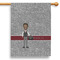 Lawyer / Attorney Avatar 28" House Flag - Single Sided (Personalized)
