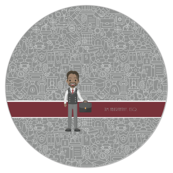 Lawyer / Attorney Avatar Icing Circle - XSmall - Single