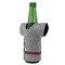 Lawyer / Attorney Avatar Jersey Bottle Cooler - ANGLE (on bottle)