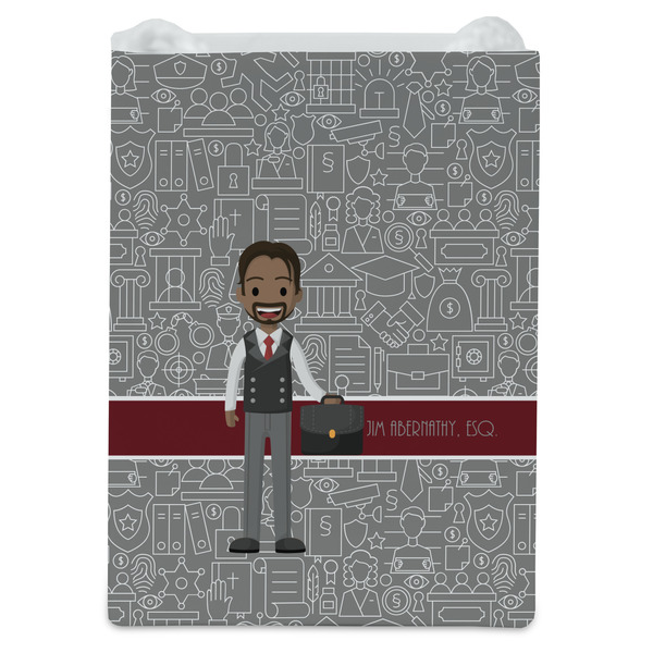 Lawyer / Attorney Avatar Jewelry Gift Bag - Gloss - Front