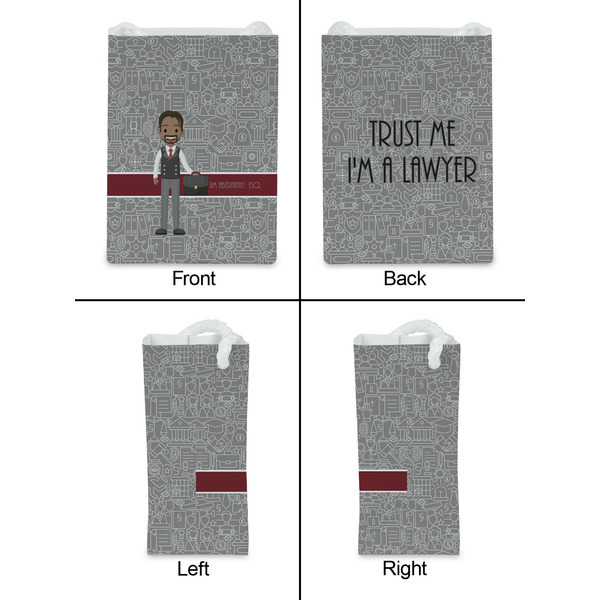 Lawyer / Attorney Avatar Jewelry Gift Bag - Matte - Approval