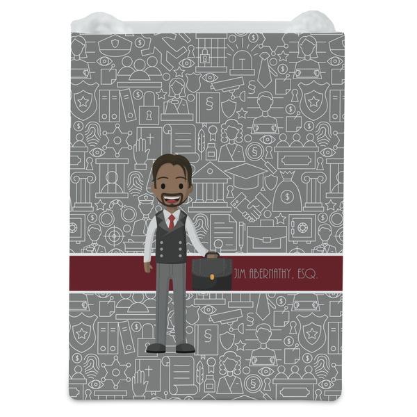 Lawyer / Attorney Avatar Jewelry Gift Bag - Matte - Front