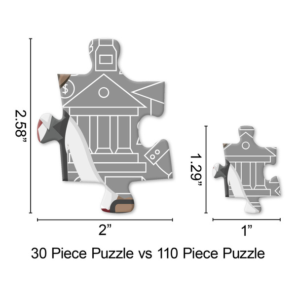 Lawyer / Attorney Avatar Jigsaw Puzzle - Piece Comparison