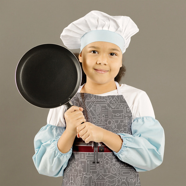 Lawyer / Attorney Avatar Kid's Aprons - Medium - Lifestyle