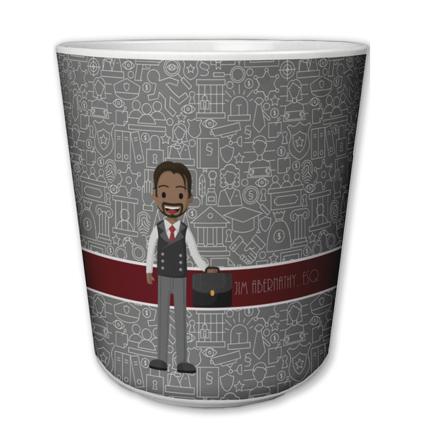 Custom Lawyer / Attorney Avatar Plastic Tumbler 6oz (Personalized)