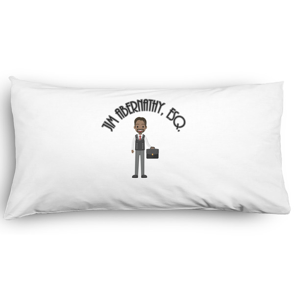 Custom Lawyer / Attorney Avatar Pillow Case - King - Graphic (Personalized)