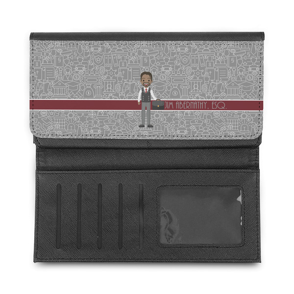 Lawyer / Attorney Avatar Ladies Wallet - Half Way Open