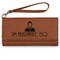 Lawyer / Attorney Avatar Ladies Wallet - Leather - Rawhide - Front View