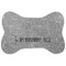 Lawyer / Attorney Avatar Bone Shaped Dog Food Mat (Personalized)