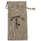 Lawyer / Attorney Avatar Large Burlap Gift Bags - Front