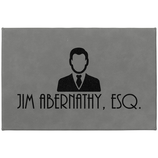 Lawyer / Attorney Avatar Large Engraved Gift Box with Leather Lid - Approval