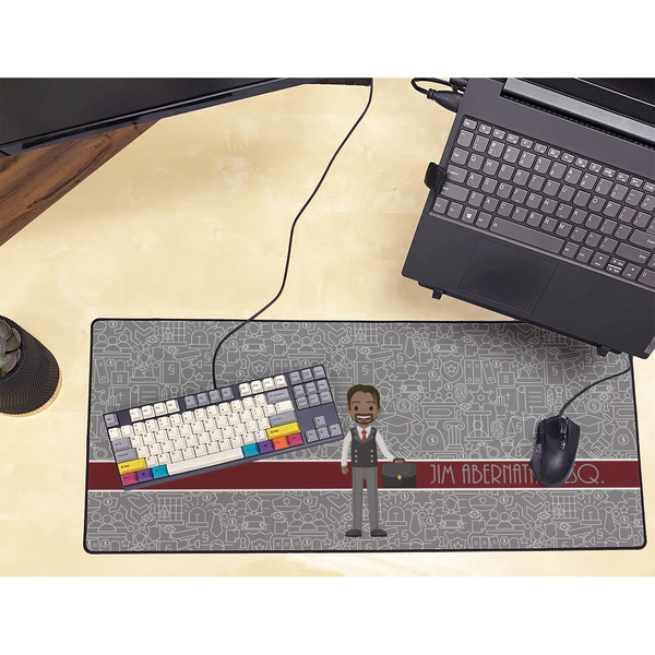 Lawyer / Attorney Avatar Large Gaming Mats - LIFESTYLE