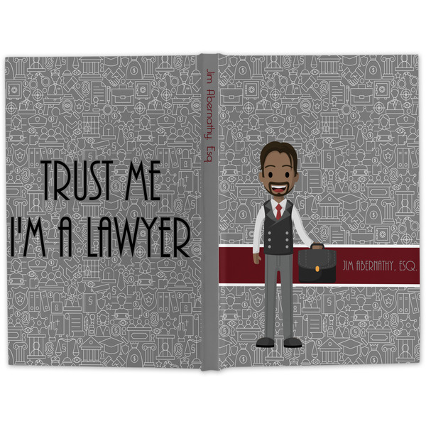 Lawyer / Attorney Avatar Large Hard Cover Journal - Apvl