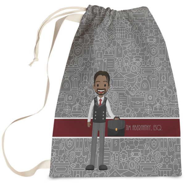 Custom Lawyer / Attorney Avatar Laundry Bag (Personalized)