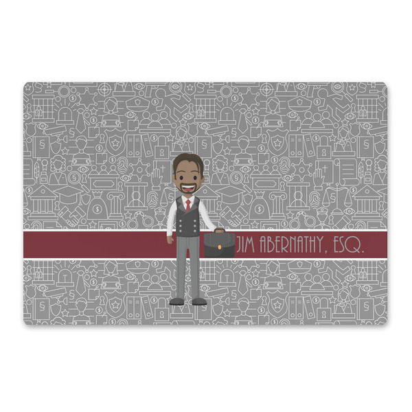 Custom Lawyer / Attorney Avatar Large Rectangle Car Magnet (Personalized)