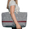 Lawyer / Attorney Avatar Large Rope Tote Bag - In Context View