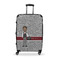 Lawyer / Attorney Avatar Suitcase - 28" Large - Checked w/ Name or Text