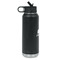 Lawyer / Attorney Avatar Laser Engraved Water Bottles - Front Engraving - Side View