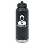 Lawyer / Attorney Avatar Water Bottle - Laser Engraved - Front (Personalized)