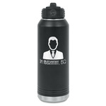 Lawyer / Attorney Avatar Water Bottles - Laser Engraved - Front & Back (Personalized)
