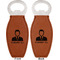 Lawyer / Attorney Avatar Leather Bar Bottle Opener - Front and Back
