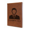 Lawyer / Attorney Avatar Leather Sketchbook - Small - Single Sided (Personalized)