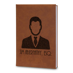 Lawyer / Attorney Avatar Leatherette Journal - Large - Double Sided (Personalized)