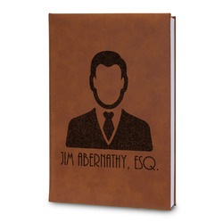 Lawyer / Attorney Avatar Leatherette Journal - Large - Double Sided (Personalized)