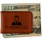Lawyer / Attorney Avatar Leatherette Magnetic Money Clip - Front