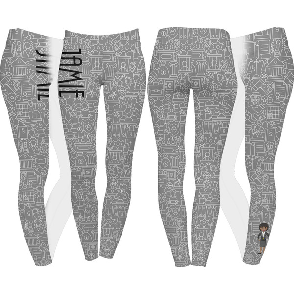 Lawyer / Attorney Avatar Leggings Turn Around - Apvl