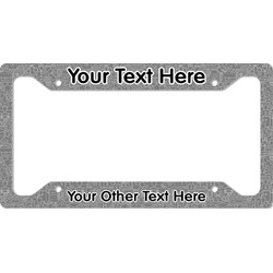 Lawyer / Attorney Avatar License Plate Frame (Personalized)