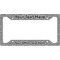 Lawyer / Attorney Avatar License Plate Frame - Style A
